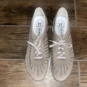 Mephisto Yliane Nubuck Leather Sneaker Womens 9 Runoff AirJet shoes